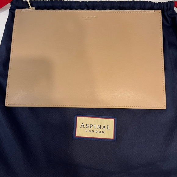 Aspinal of London Leather Pouch - Picture 3 of 4